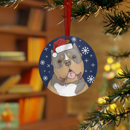 American Bully | 2023 Holiday Ornament - Detezi Designs-95433899644310891236