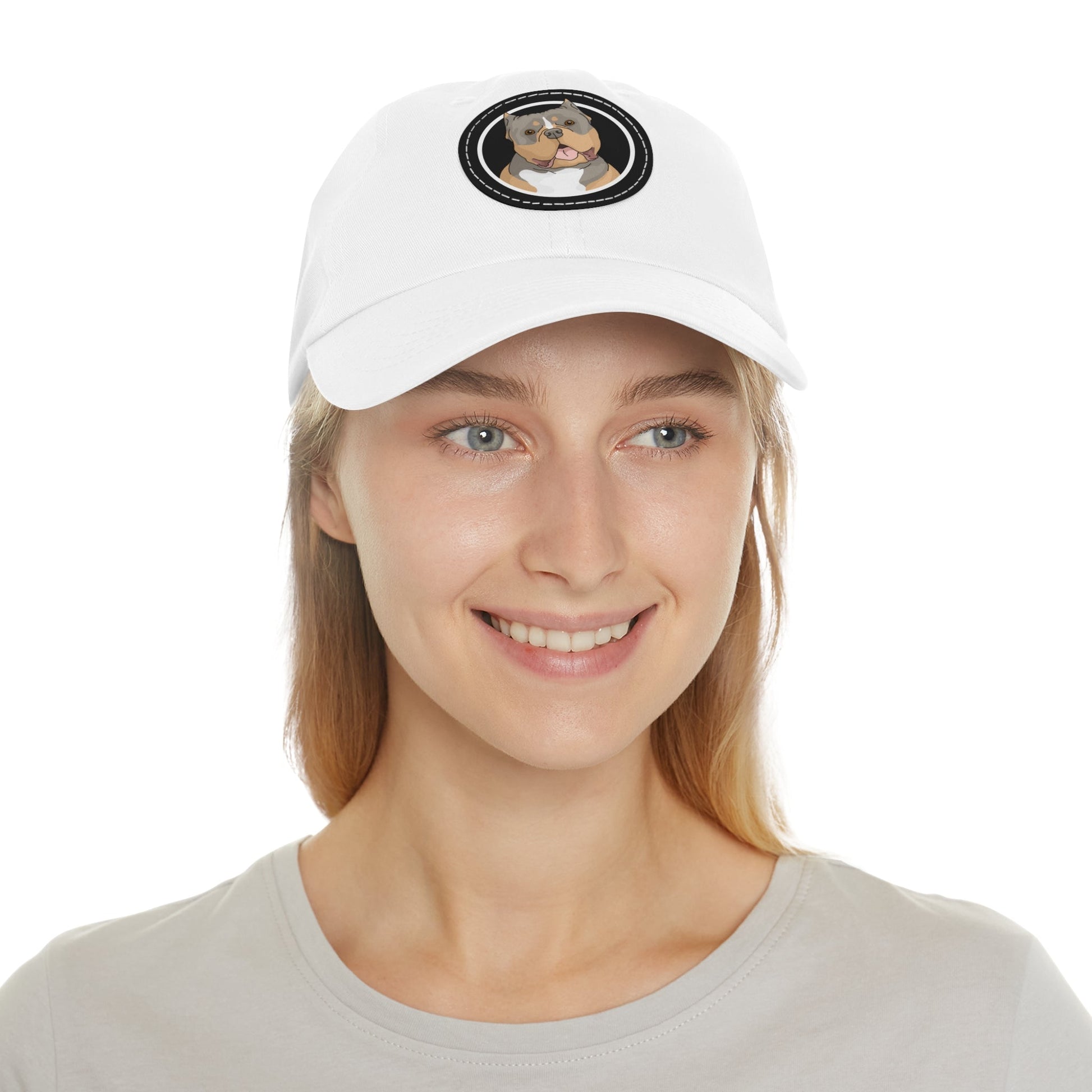 American Bully Circle | Dad Hat - Detezi Designs-27590555504367027063