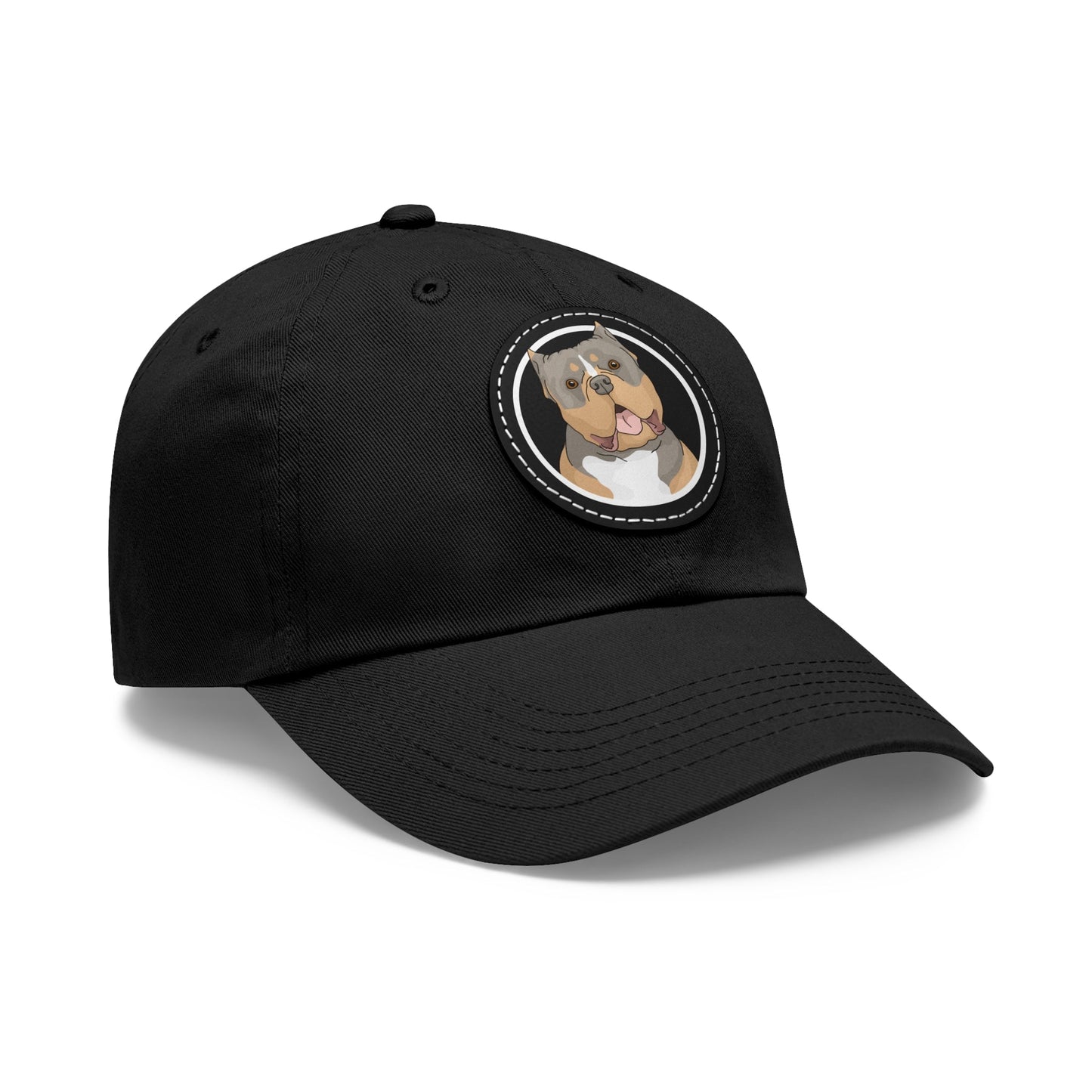 American Bully Circle | Dad Hat - Detezi Designs-27590555504367027063