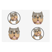 Load image into Gallery viewer, American Bully Circle | Sticker Sheet - Detezi Designs-19189071173470441477
