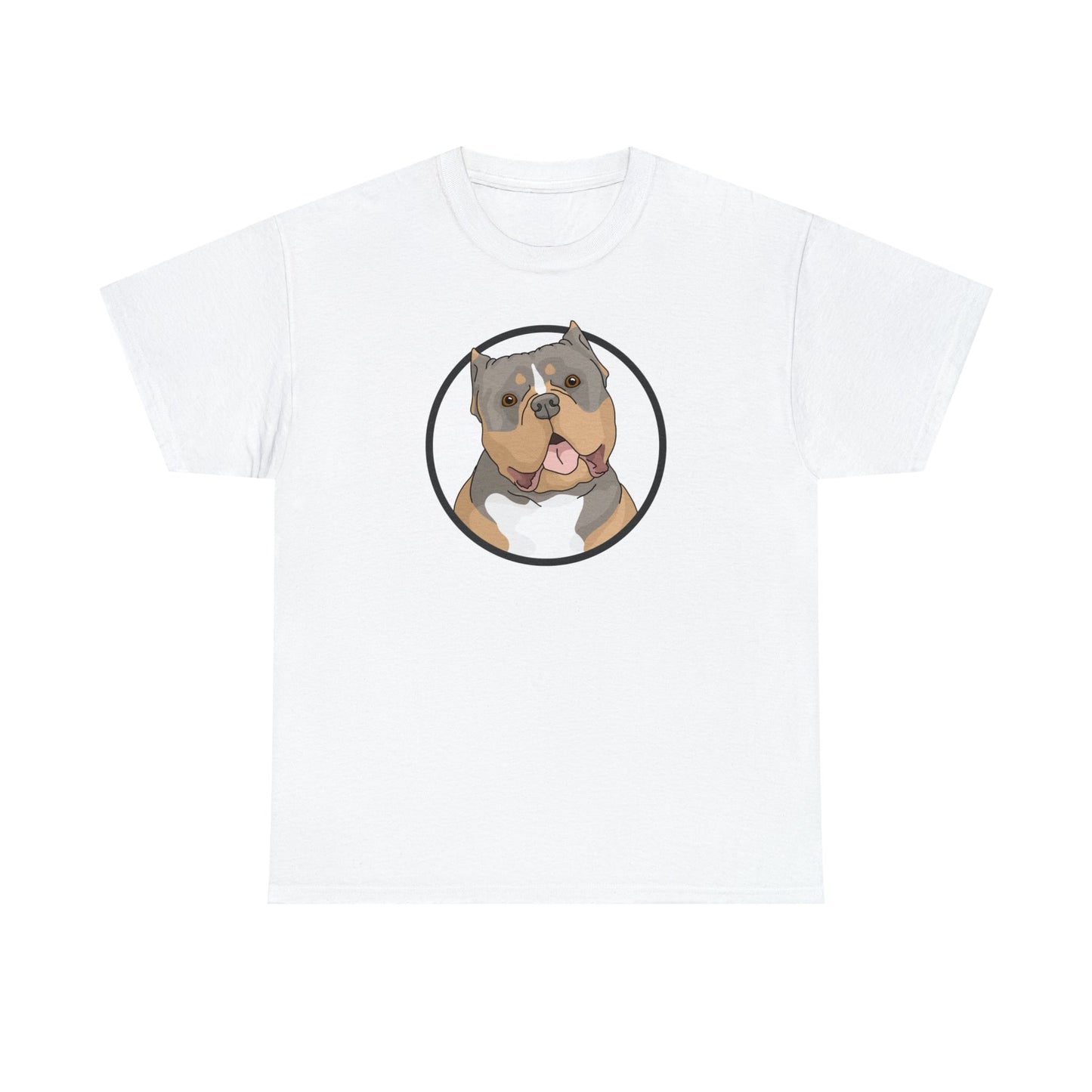 American Bully Circle | T-shirt - Detezi Designs-13248185915182109191