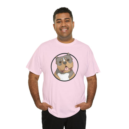 American Bully Circle | T-shirt - Detezi Designs-23152235135325203011