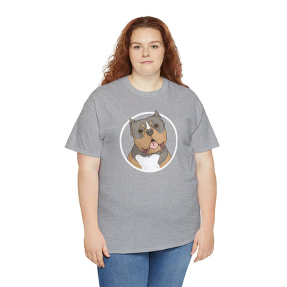 American Bully Circle | T-shirt - Detezi Designs-23152235135325203011