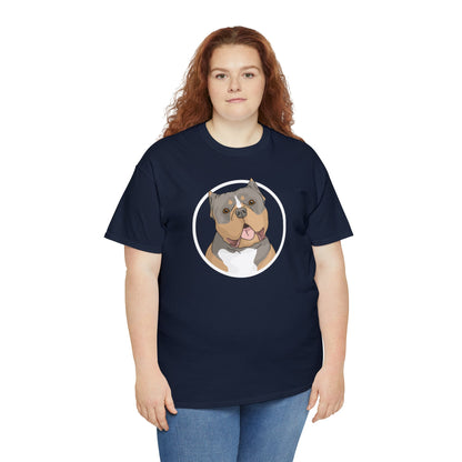 American Bully Circle | T-shirt - Detezi Designs-23152235135325203011