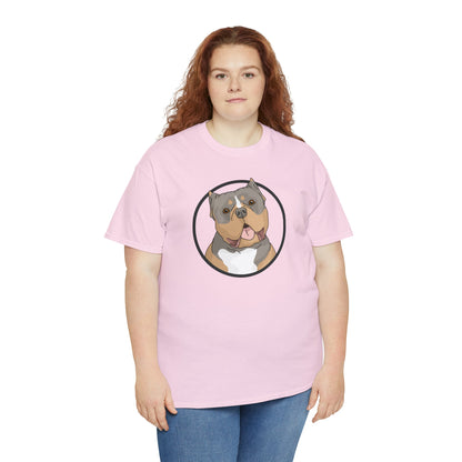 American Bully Circle | T-shirt - Detezi Designs-23152235135325203011