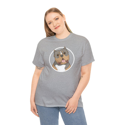 American Bully Circle | T-shirt - Detezi Designs-23152235135325203011