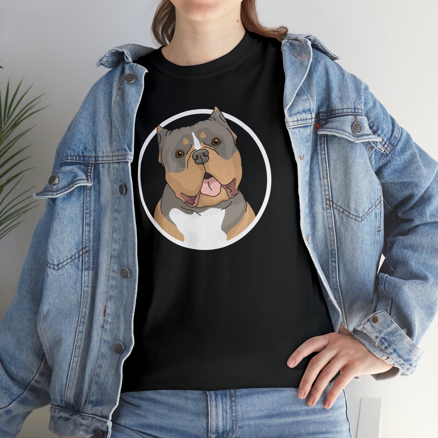 American Bully Circle | T-shirt - Detezi Designs-23152235135325203011