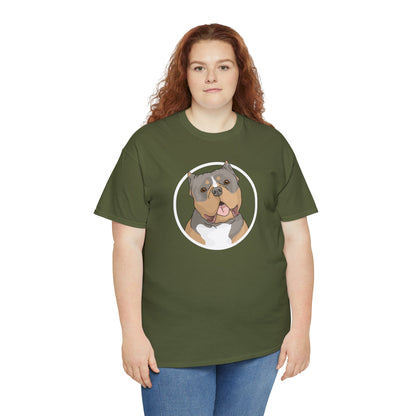 American Bully Circle | T-shirt - Detezi Designs-23152235135325203011