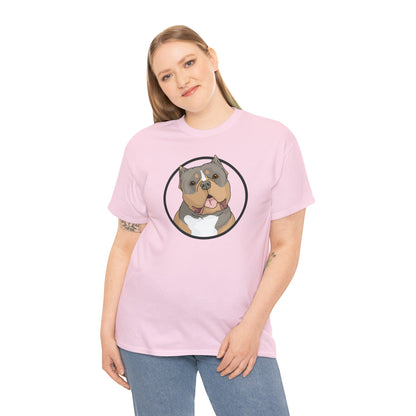 American Bully Circle | T-shirt - Detezi Designs-23152235135325203011