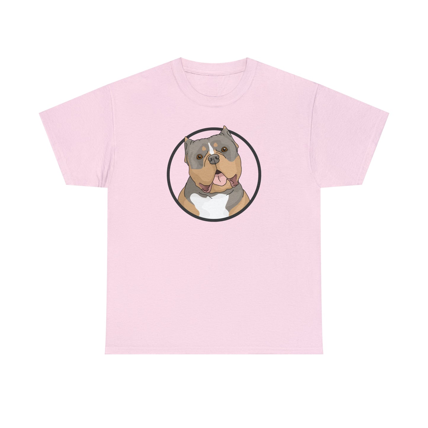 American Bully Circle | T-shirt - Detezi Designs-71146042284312553658