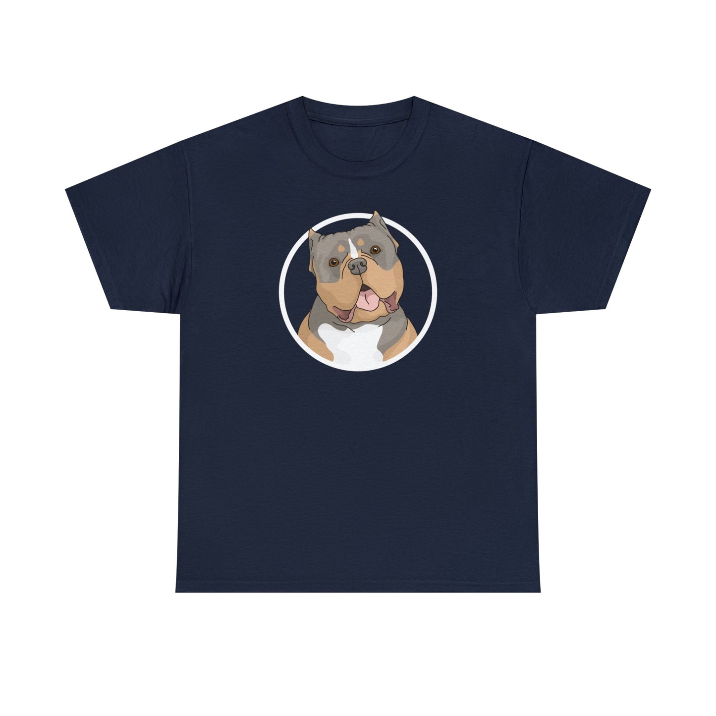 American Bully Circle | T-shirt - Detezi Designs-94138712913176918246