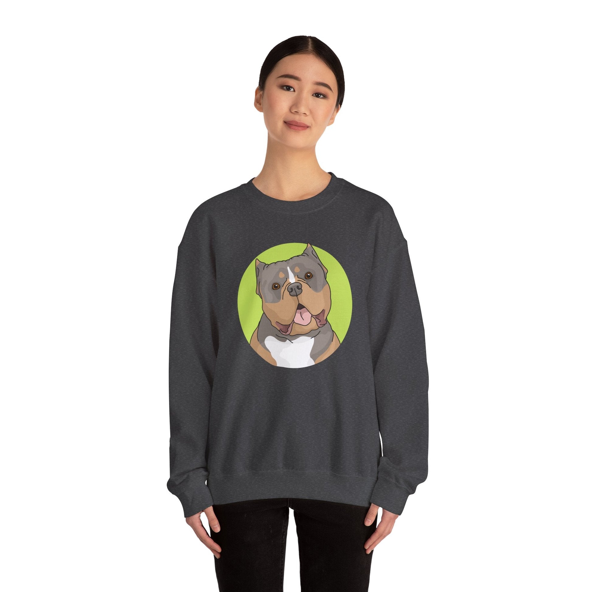 American Bully | Crewneck Sweatshirt - Detezi Designs-14393141600314394807