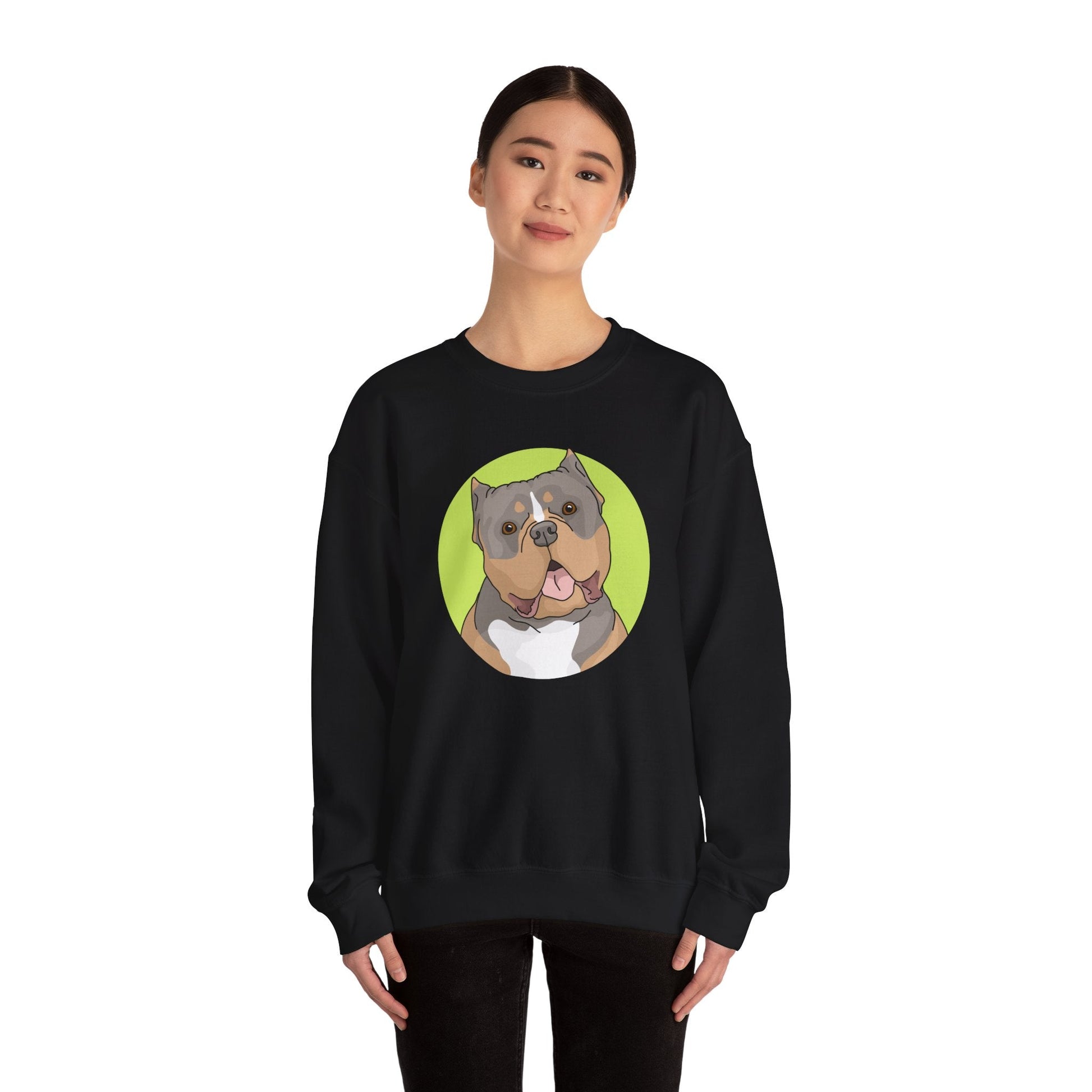 American Bully | Crewneck Sweatshirt - Detezi Designs-14393141600314394807