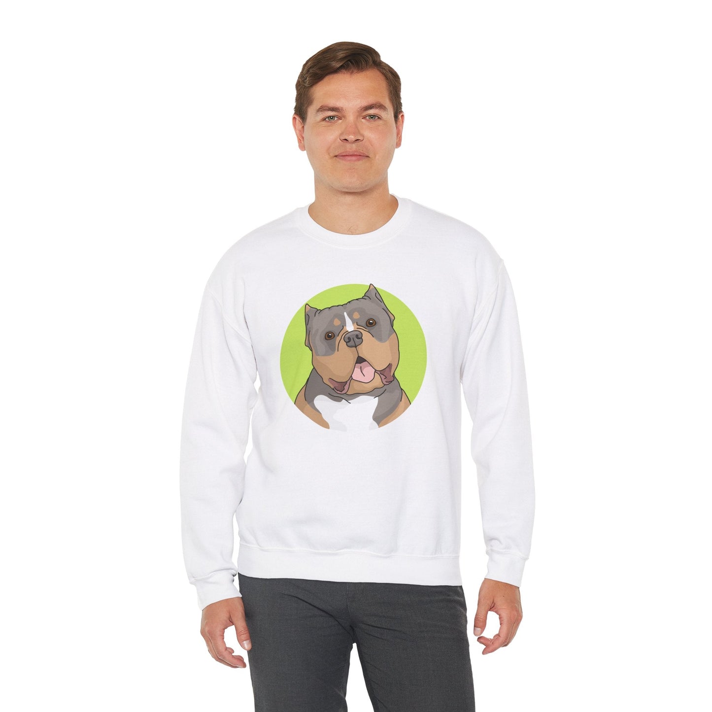 American Bully | Crewneck Sweatshirt - Detezi Designs-14393141600314394807