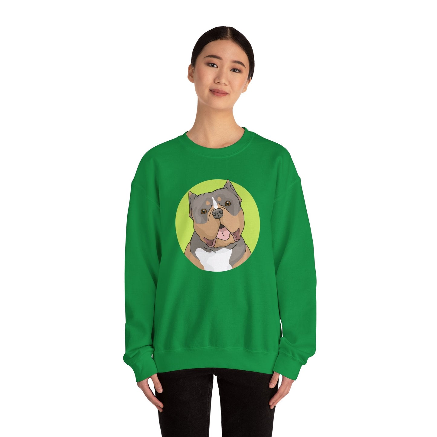 American Bully | Crewneck Sweatshirt - Detezi Designs-14393141600314394807