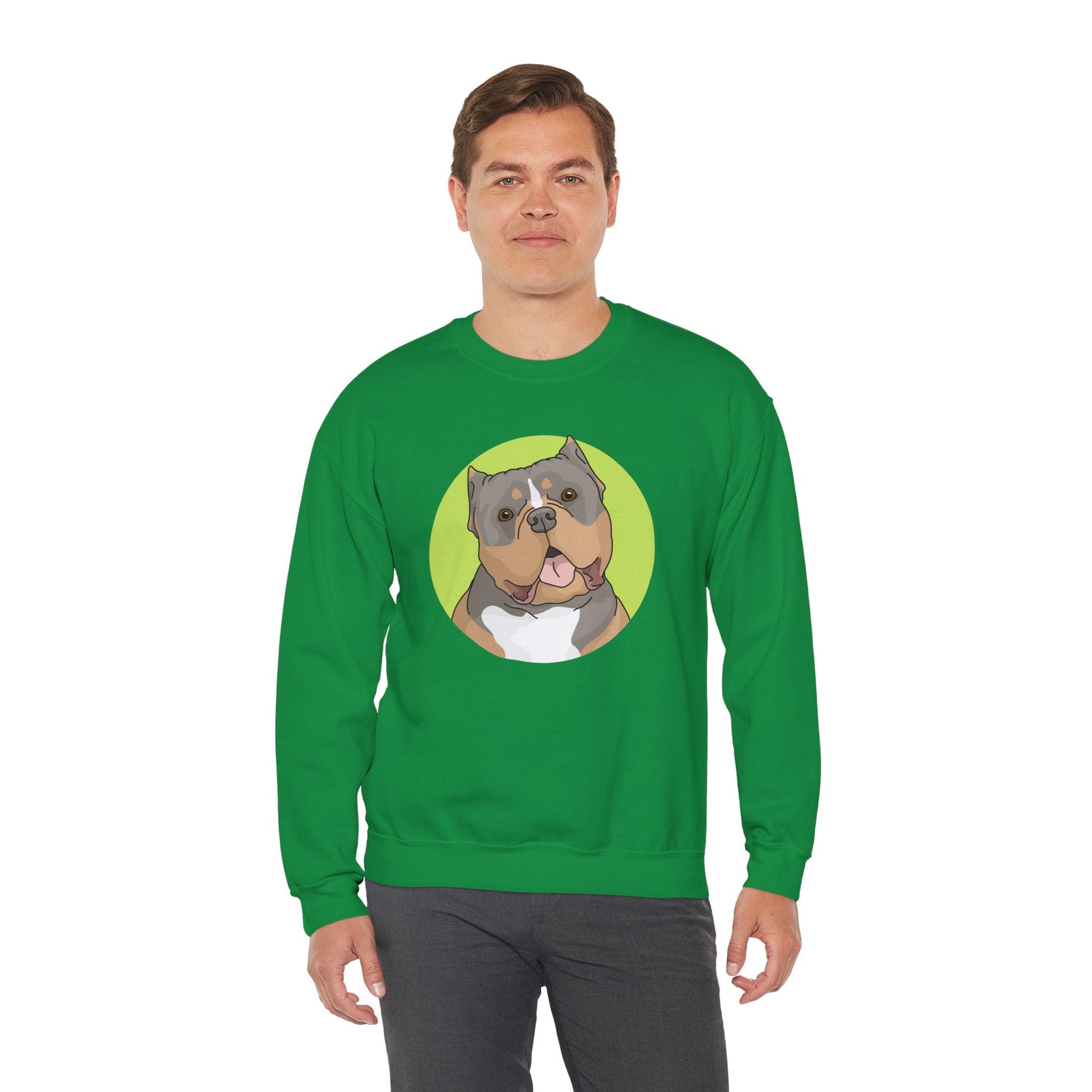 American Bully | Crewneck Sweatshirt - Detezi Designs-14393141600314394807