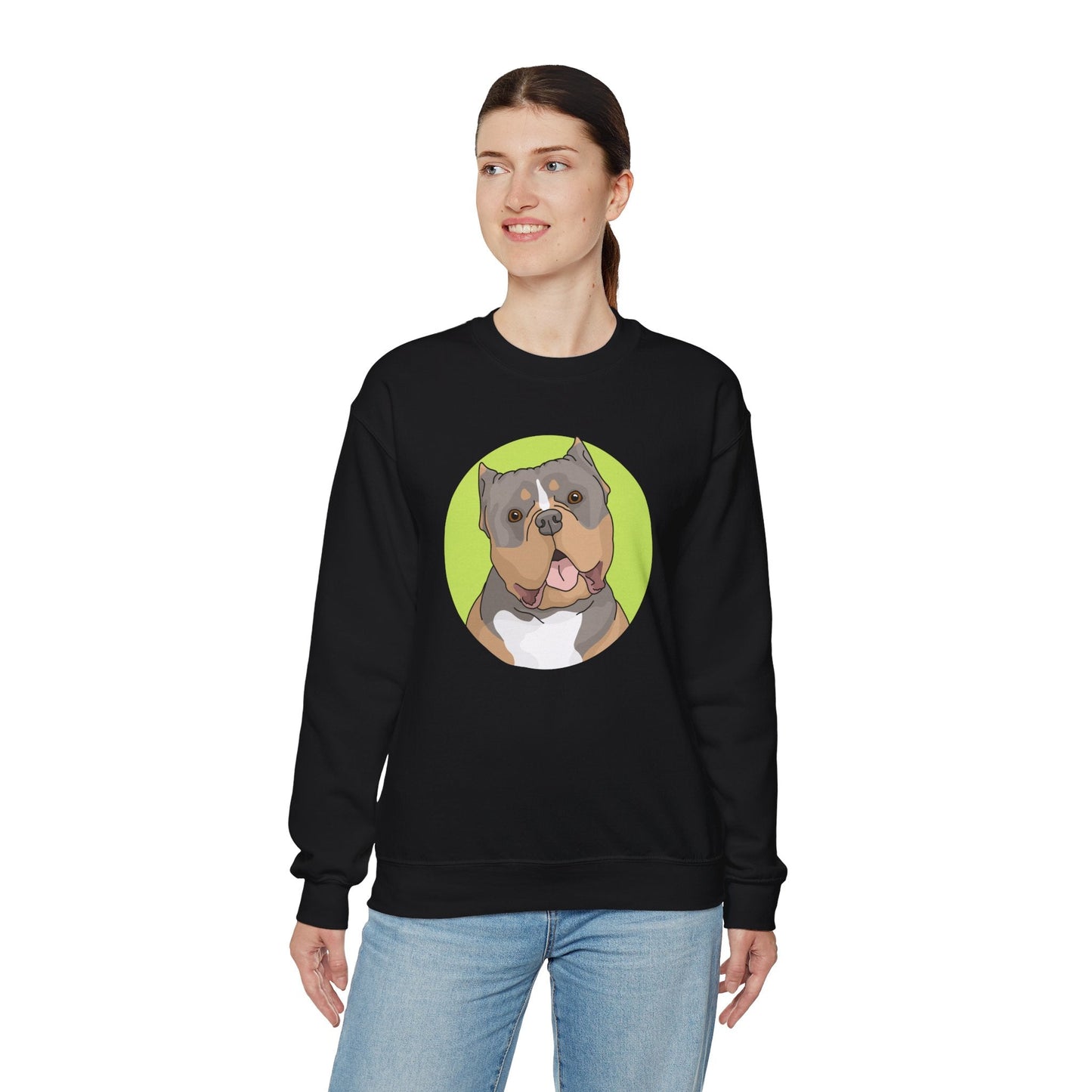 American Bully | Crewneck Sweatshirt - Detezi Designs-14393141600314394807