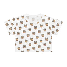 Load image into Gallery viewer, American Bully Faces | Crop Tee - Detezi Designs-GR001

