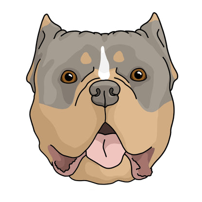 American Bully Faces | Leggings - Detezi Designs-AB002