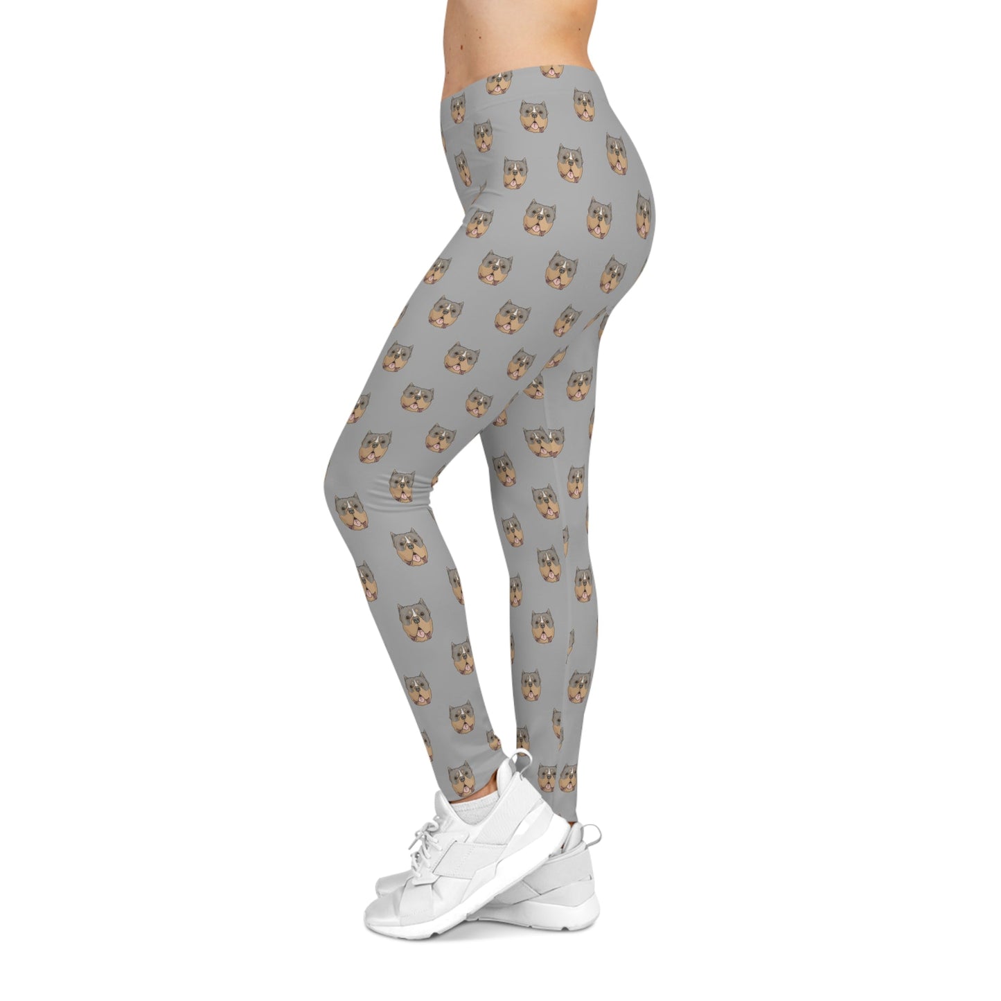 American Bully Faces | Leggings - Detezi Designs-AB002