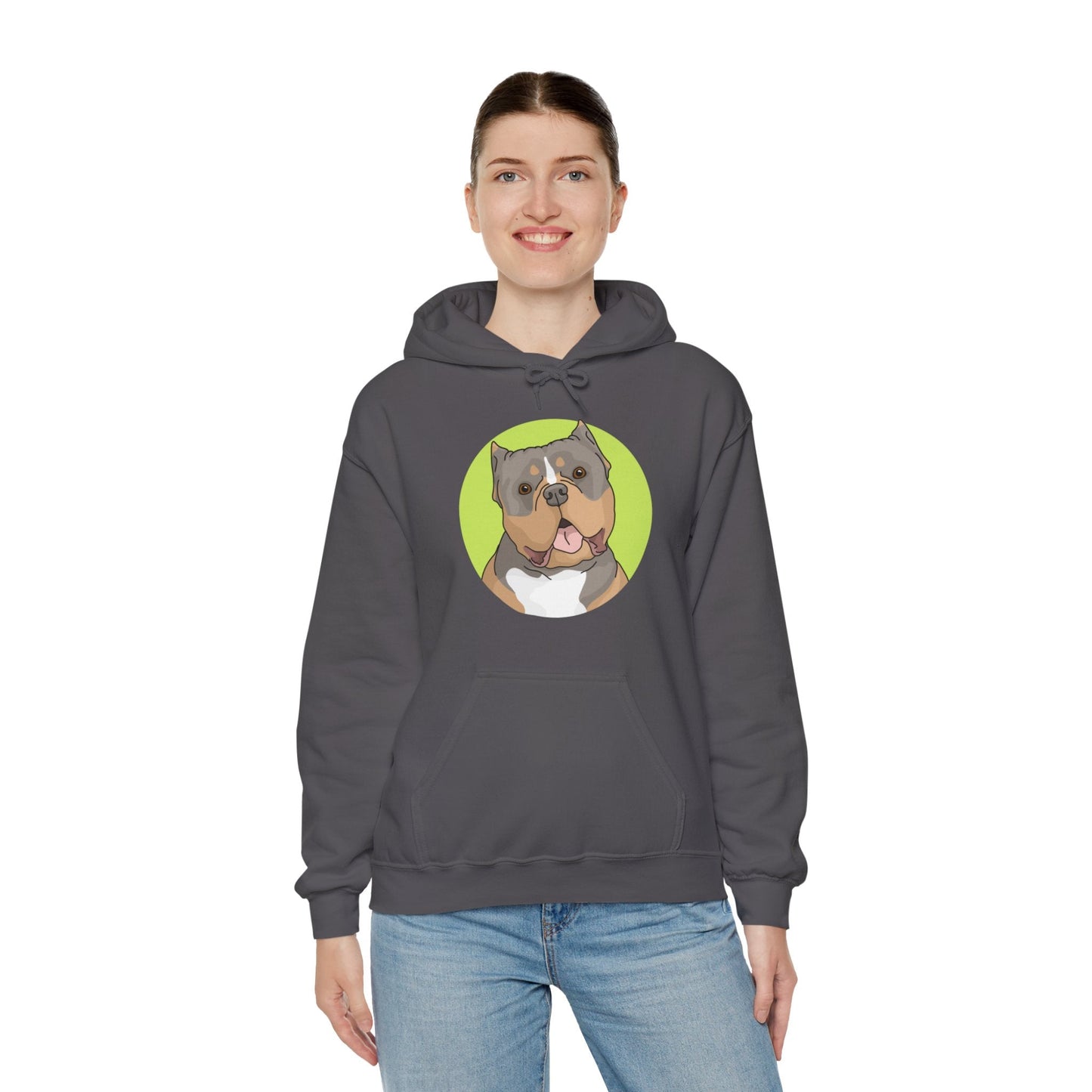 American Bully | Hooded Sweatshirt - Detezi Designs-95147519982843891420