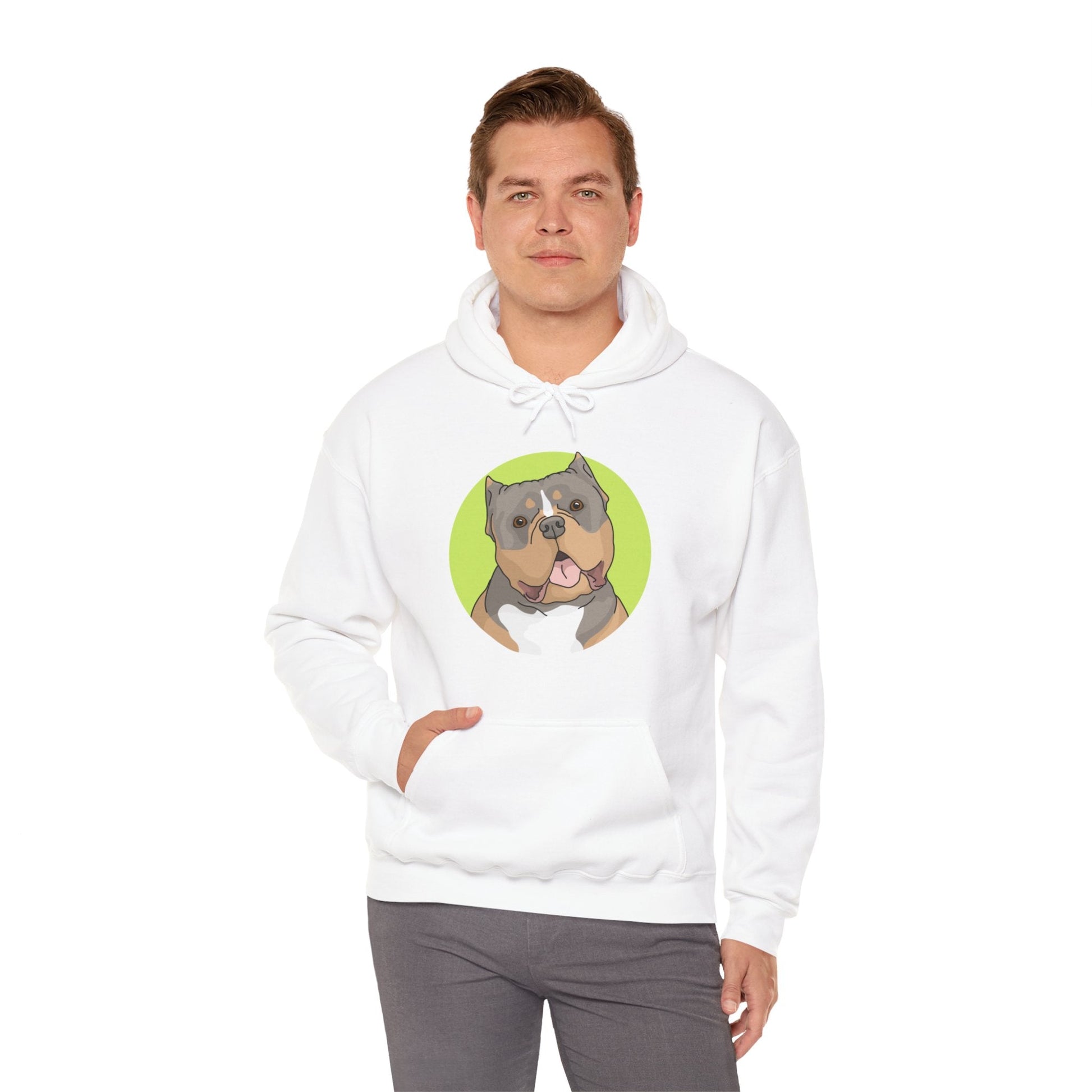 American Bully | Hooded Sweatshirt - Detezi Designs-95147519982843891420