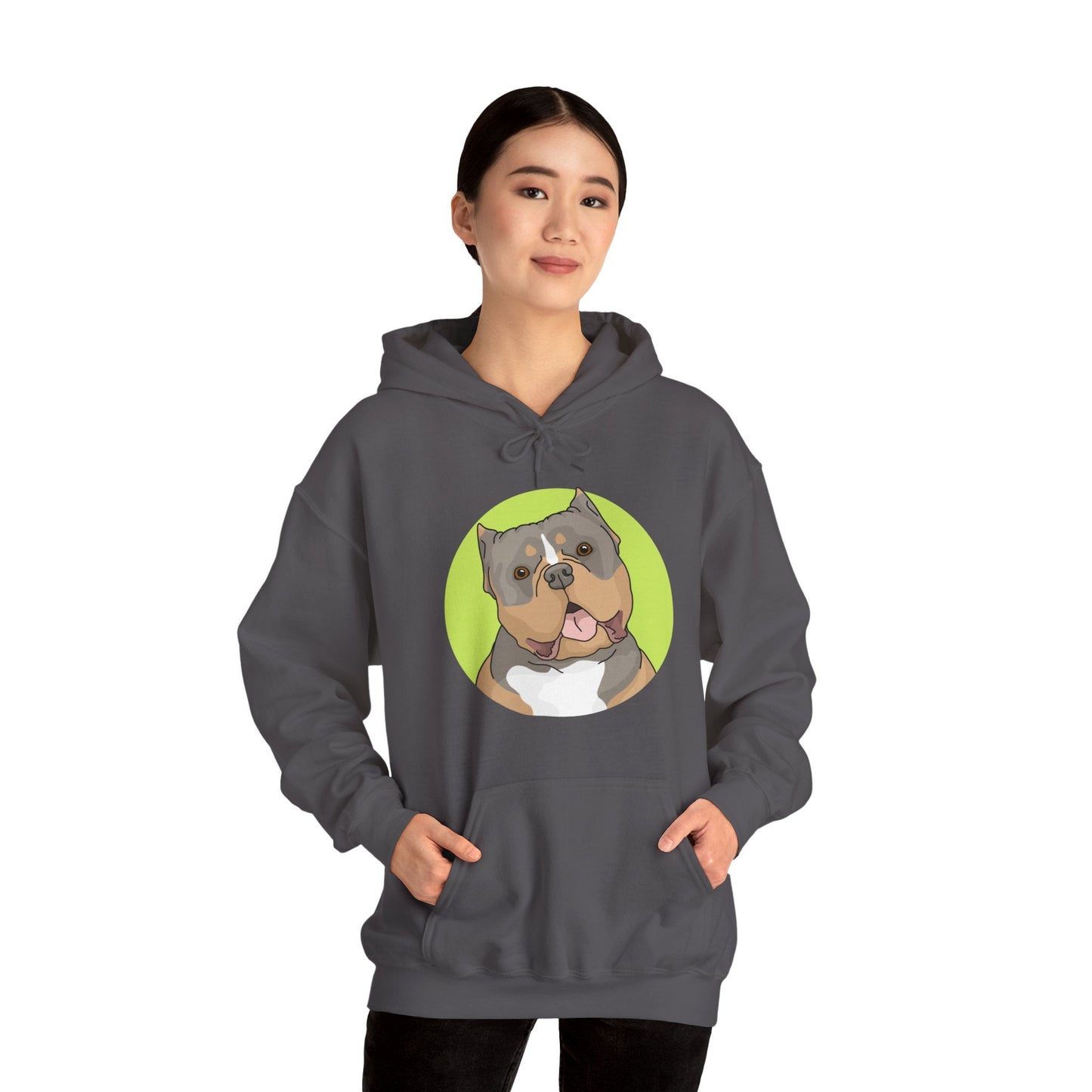 American Bully | Hooded Sweatshirt - Detezi Designs-95147519982843891420