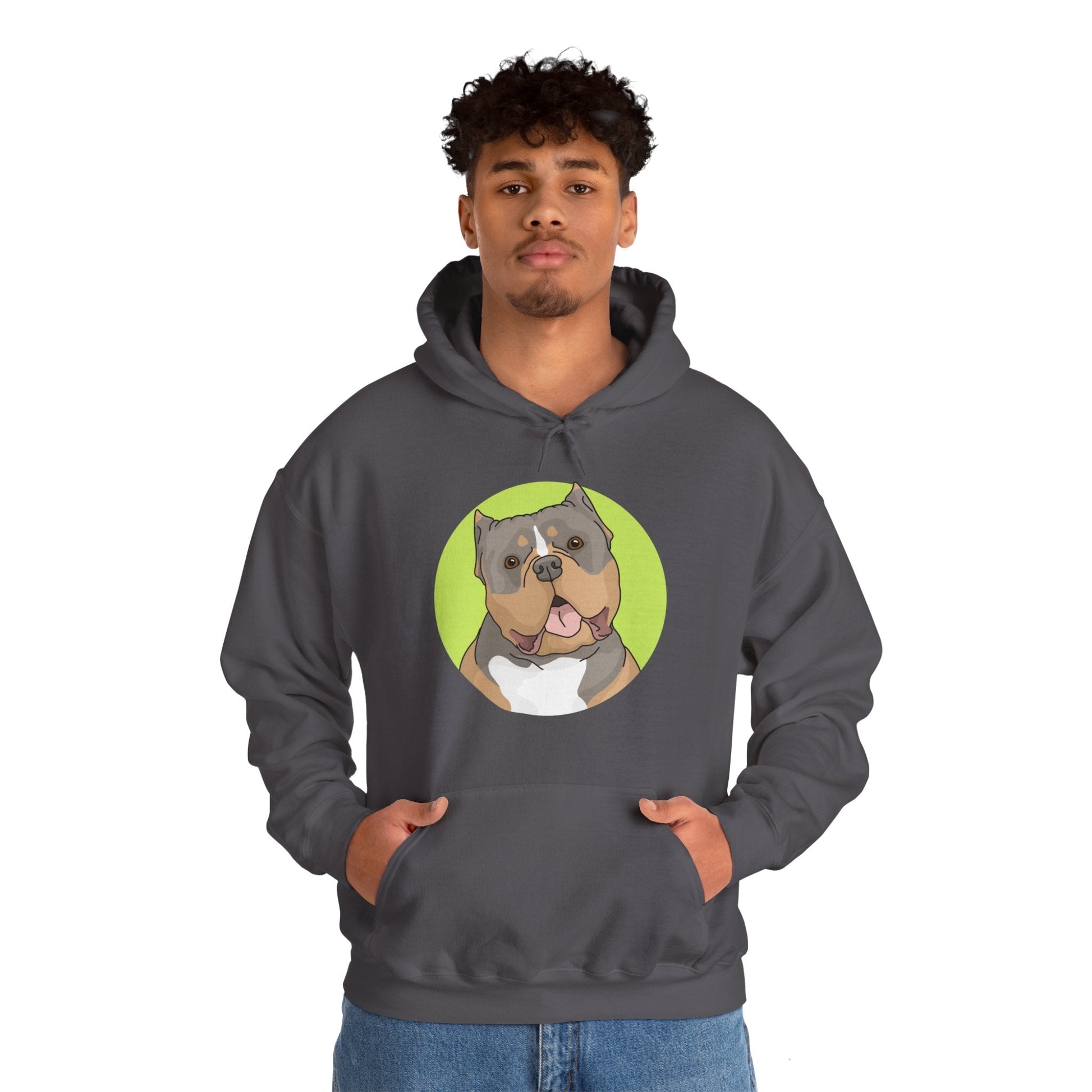 American Bully | Hooded Sweatshirt - Detezi Designs-95147519982843891420