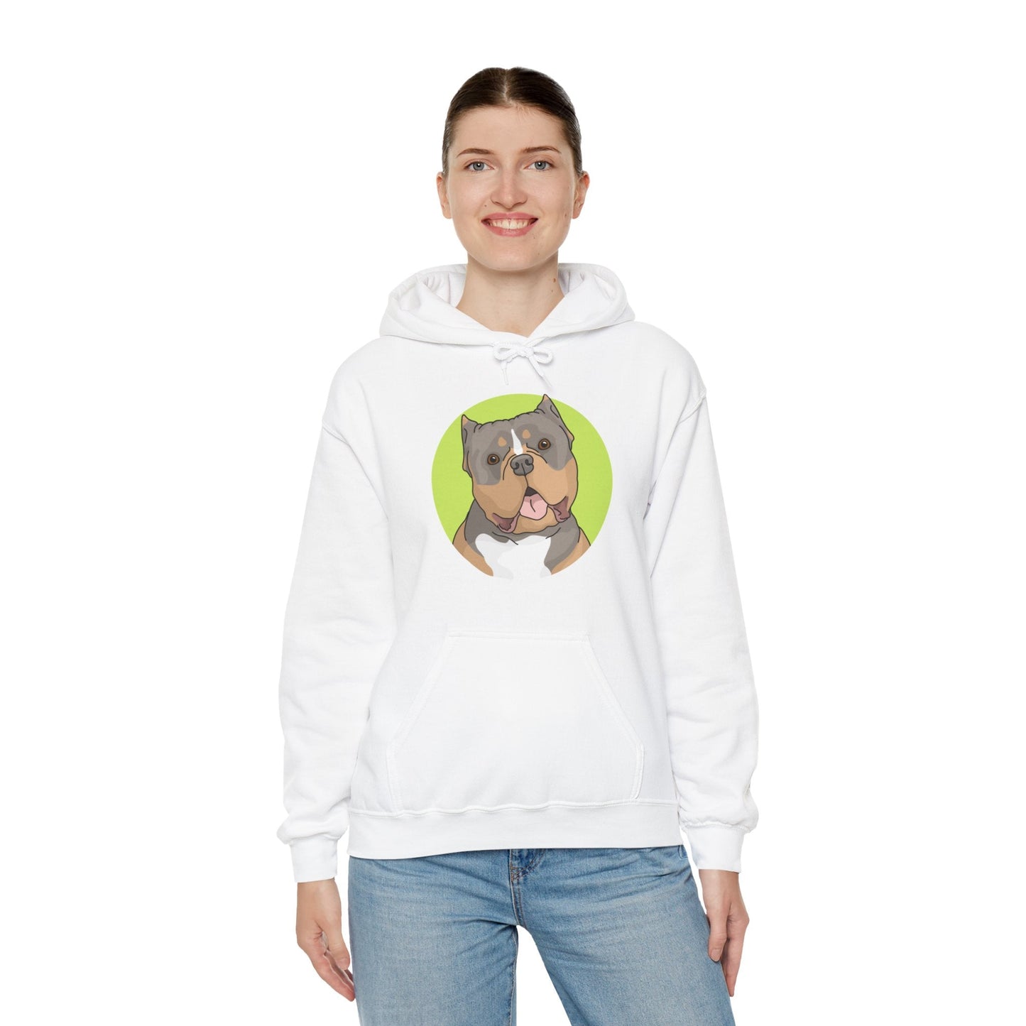 American Bully | Hooded Sweatshirt - Detezi Designs-95147519982843891420