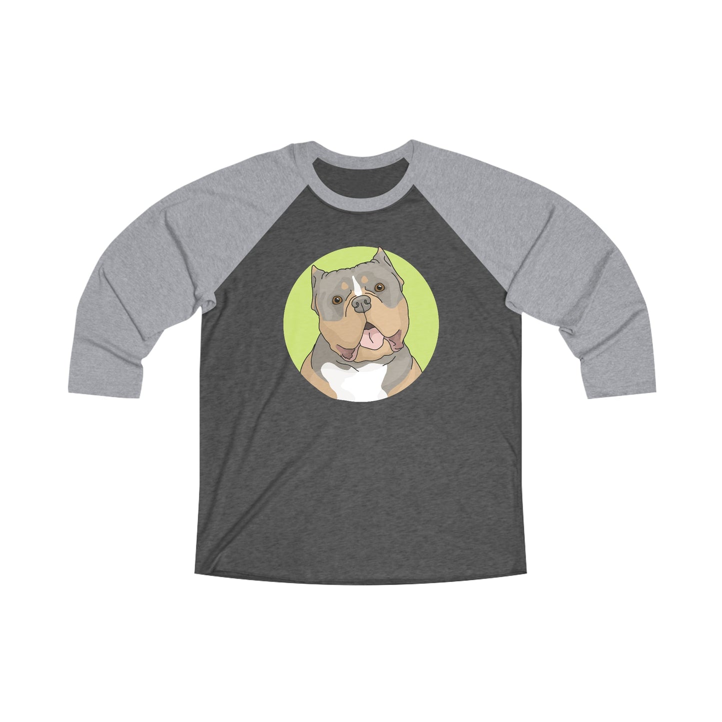 American Bully | Unisex 3\4 Sleeve Tee - Detezi Designs-30147356652149064503