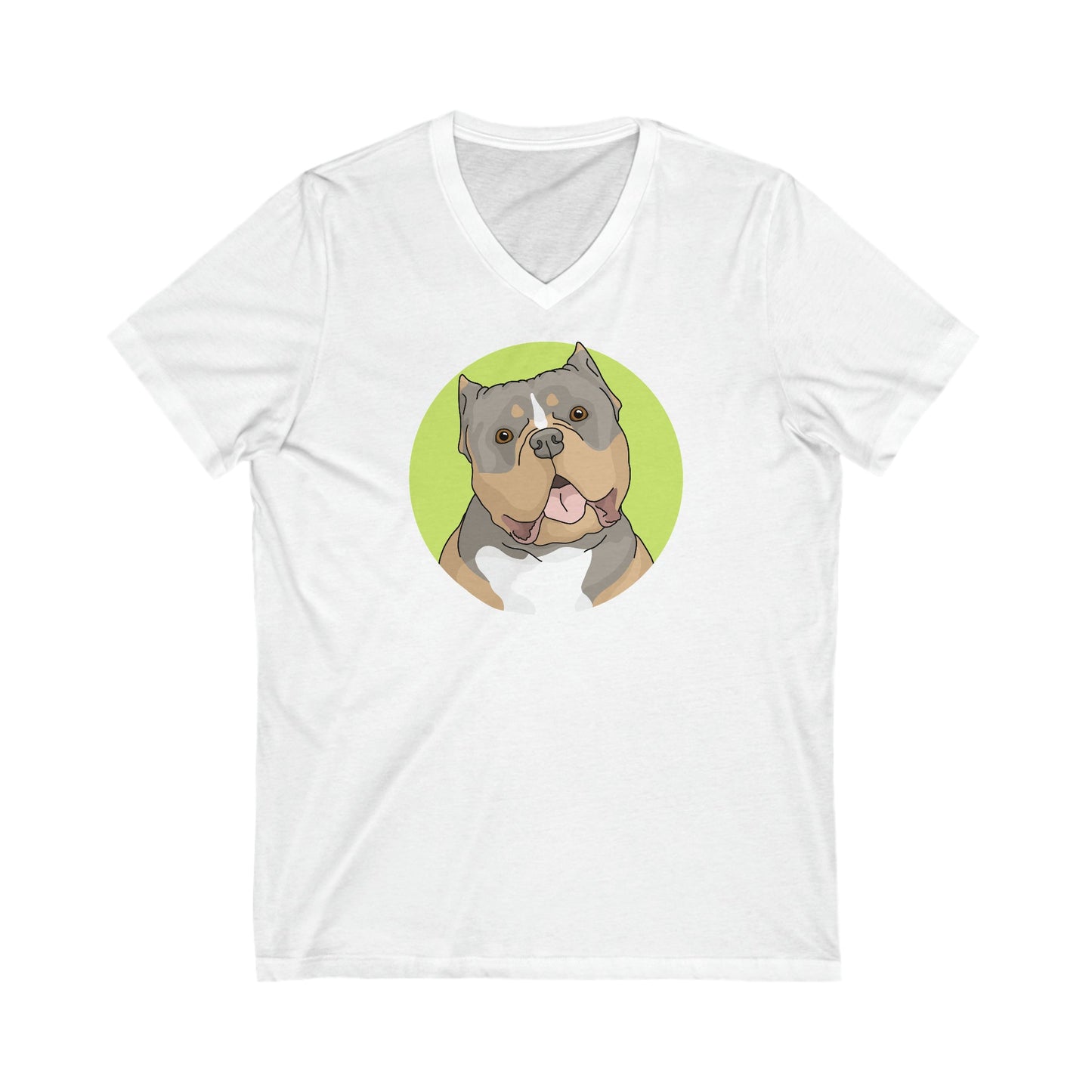 American Bully | Unisex V-Neck Tee - Detezi Designs-26608358480458519010