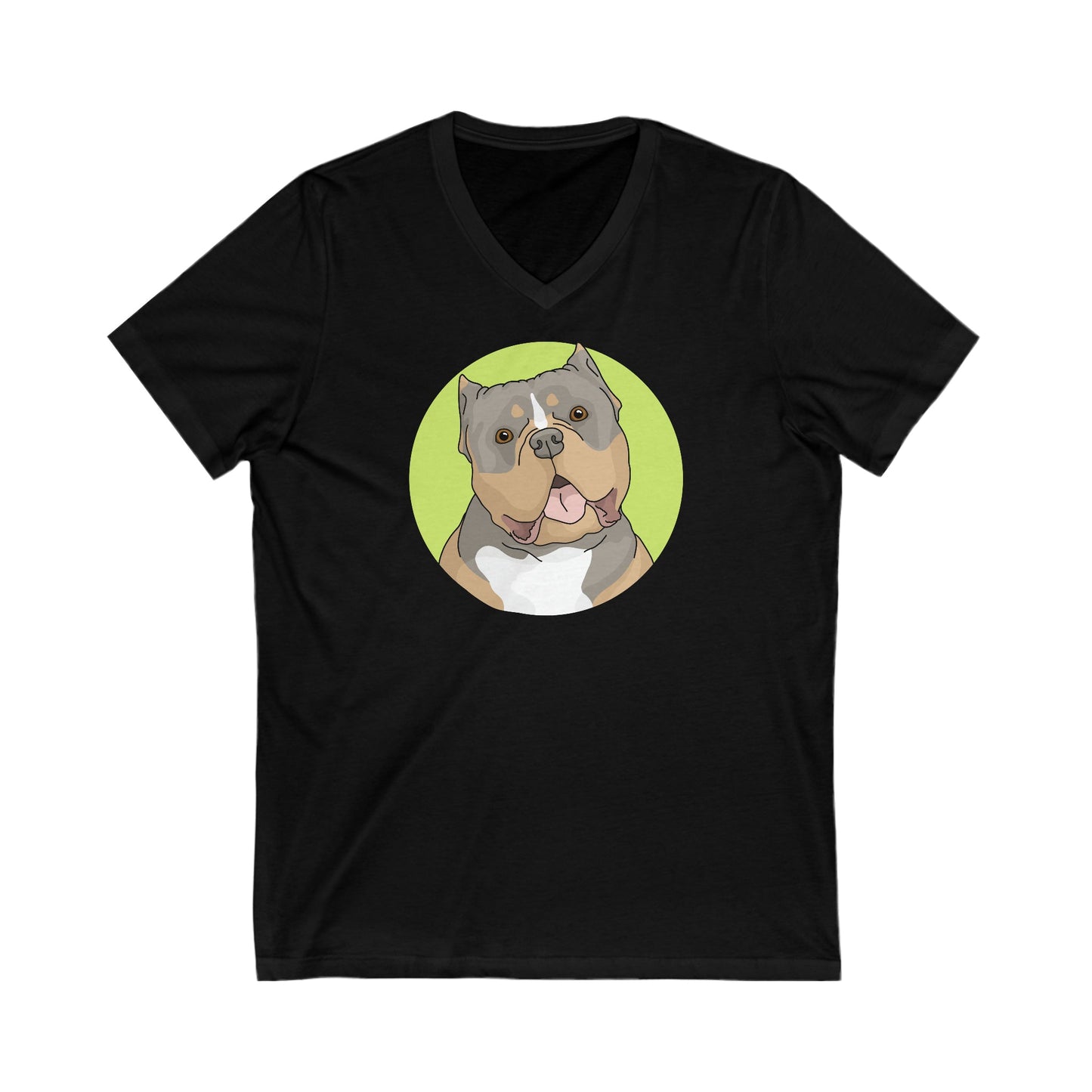 American Bully | Unisex V-Neck Tee - Detezi Designs-29234063985178465671