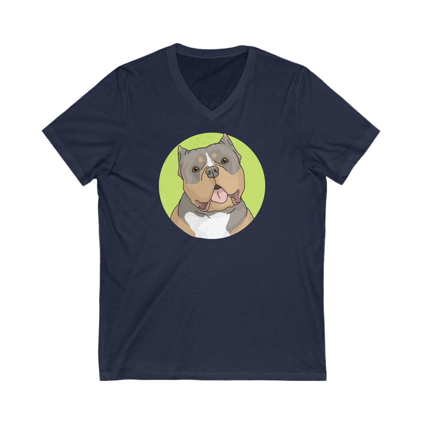 American Bully | Unisex V-Neck Tee - Detezi Designs-40755014255296026268