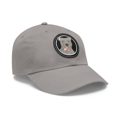 American Pit Bull Terrier Circle | Dad Hat - Detezi Designs-12011183404010674122