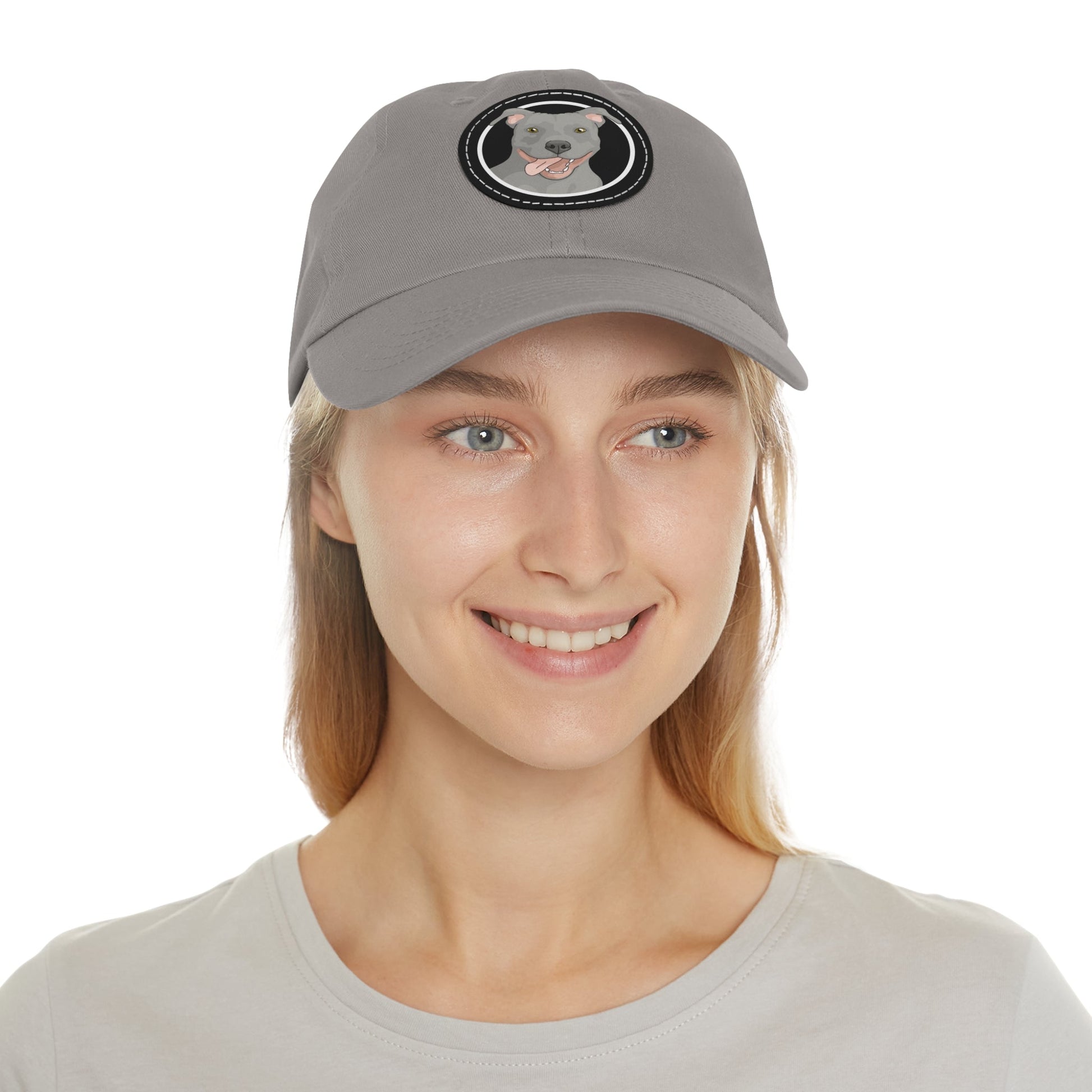 American Pit Bull Terrier Circle | Dad Hat - Detezi Designs-12011183404010674122