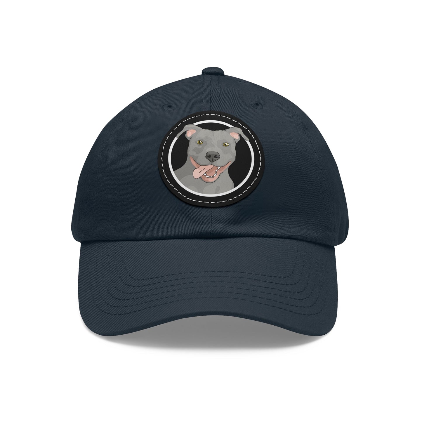 American Pit Bull Terrier Circle | Dad Hat - Detezi Designs-22835265036577039187