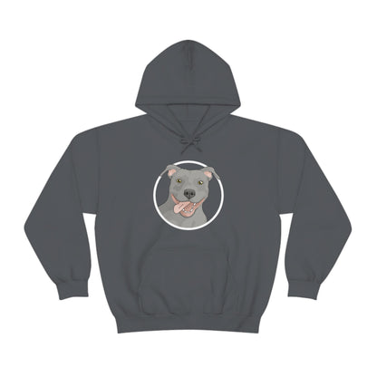 American Pit Bull Terrier Circle | Hooded Sweatshirt - Detezi Designs-15946945621911166015