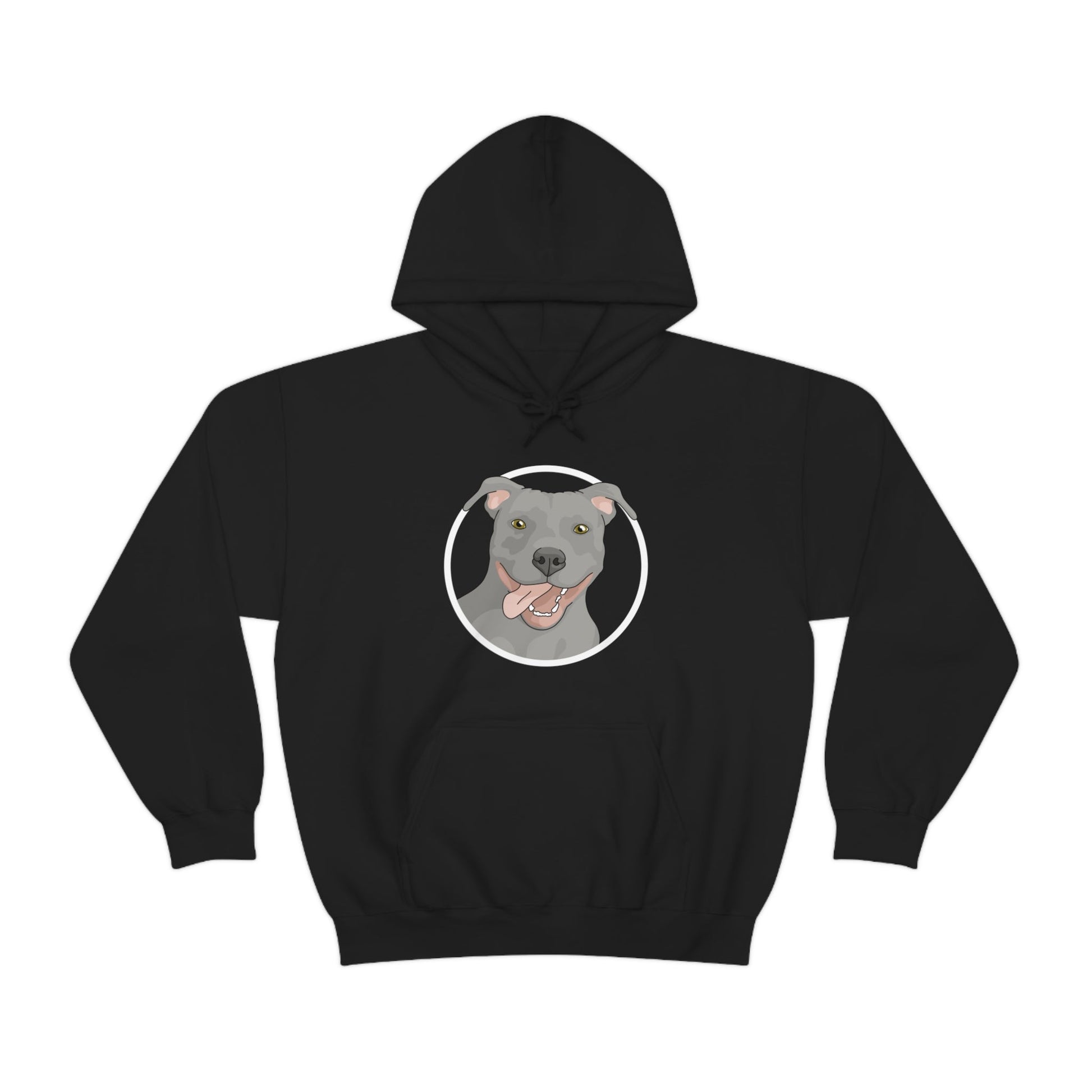 American Pit Bull Terrier Circle | Hooded Sweatshirt - Detezi Designs-21567982968504025715