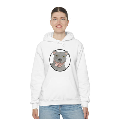 American Pit Bull Terrier Circle | Hooded Sweatshirt - Detezi Designs-25968813492190935648