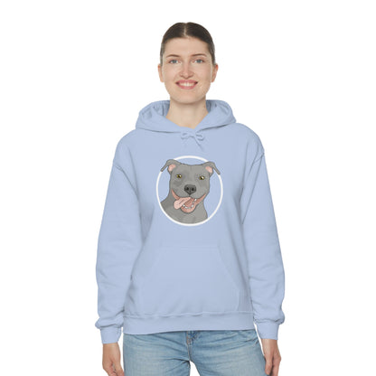 American Pit Bull Terrier Circle | Hooded Sweatshirt - Detezi Designs-25968813492190935648