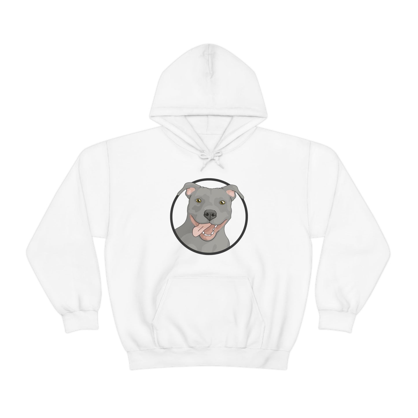 American Pit Bull Terrier Circle | Hooded Sweatshirt - Detezi Designs-41751006926838848324