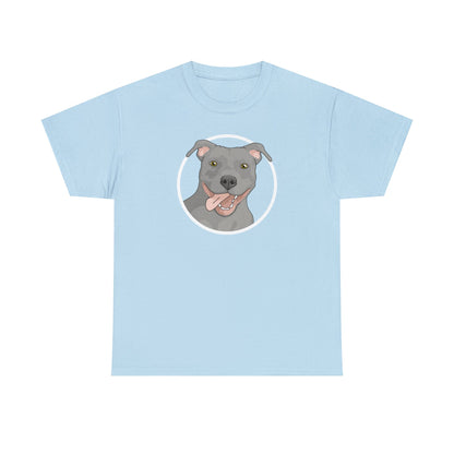 American Pit Bull Terrier Circle | T-shirt - Detezi Designs-23029089877954977587