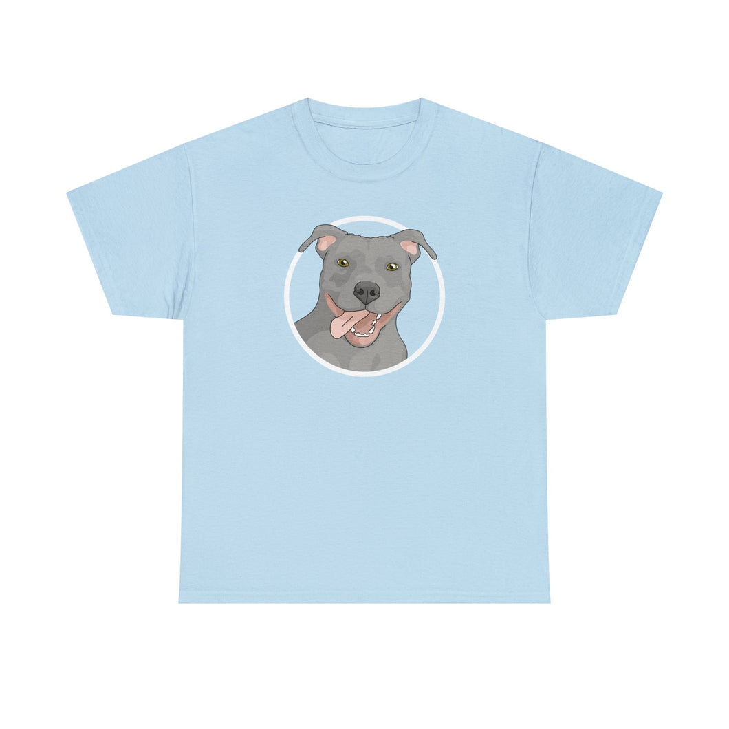 American Pit Bull Terrier Circle | T-shirt - Detezi Designs-23029089877954977587