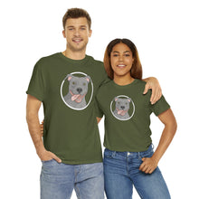 Load image into Gallery viewer, American Pit Bull Terrier Circle | T-shirt - Detezi Designs-23263863797133419464
