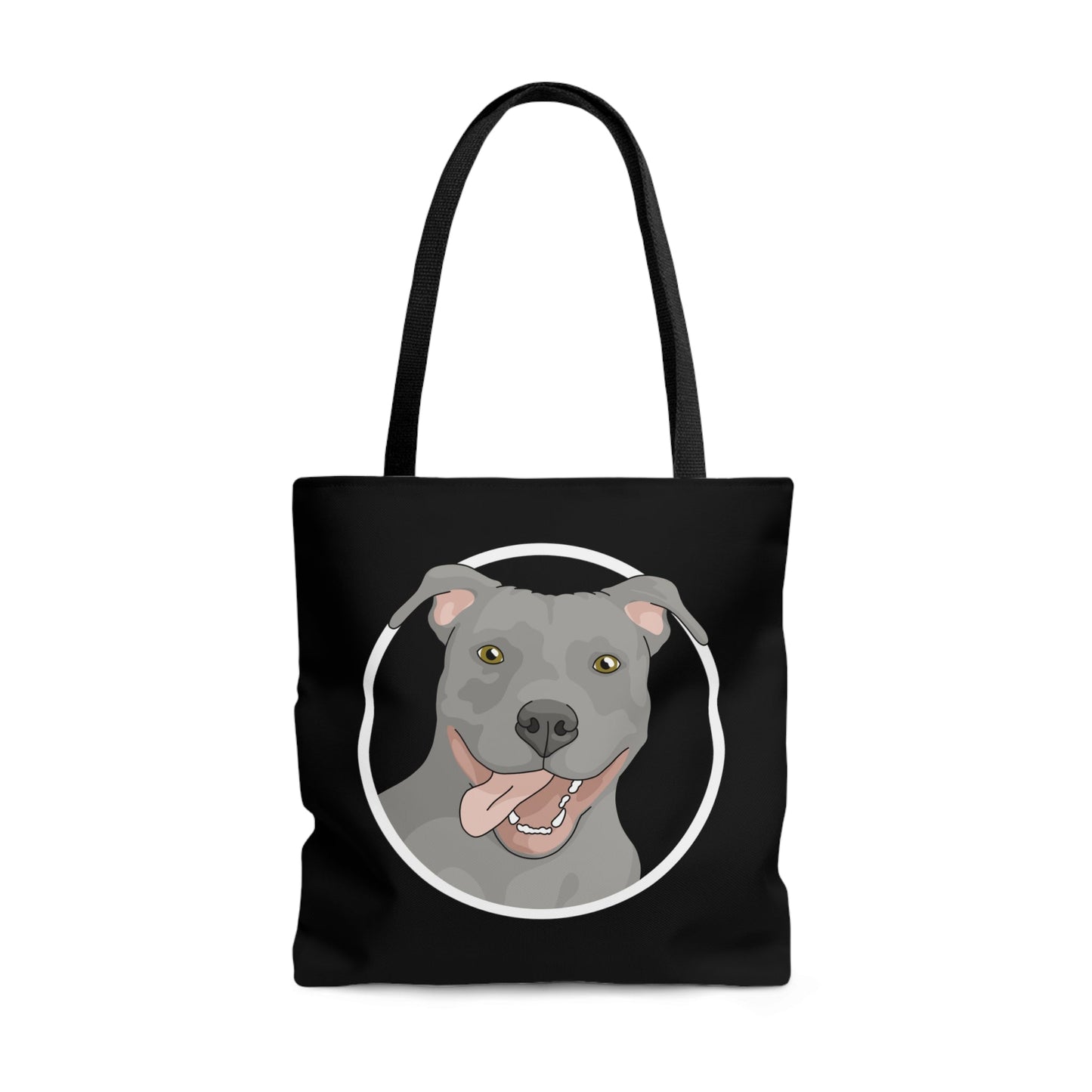 American Pit Bull Terrier Circle | Tote Bag - Detezi Designs-13884396201290166203