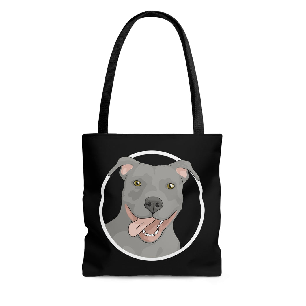 American Pit Bull Terrier Circle | Tote Bag - Detezi Designs-44988907771159399475
