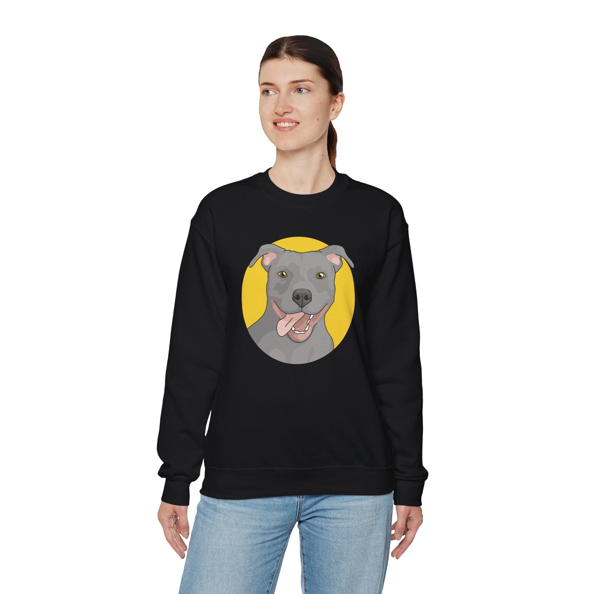 American Pit Bull Terrier | Crewneck Sweatshirt - Detezi Designs-16593846997686366708