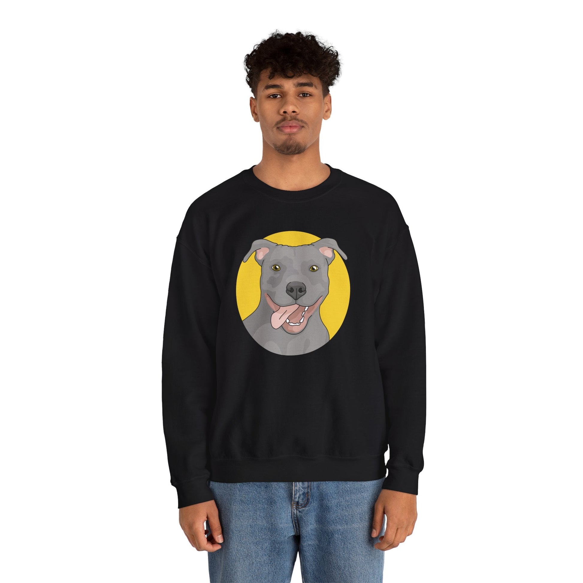 American Pit Bull Terrier | Crewneck Sweatshirt - Detezi Designs-16593846997686366708