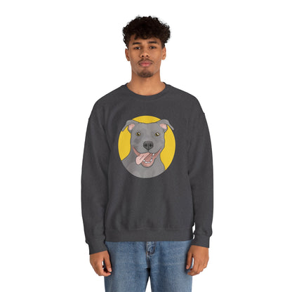 American Pit Bull Terrier | Crewneck Sweatshirt - Detezi Designs-16593846997686366708