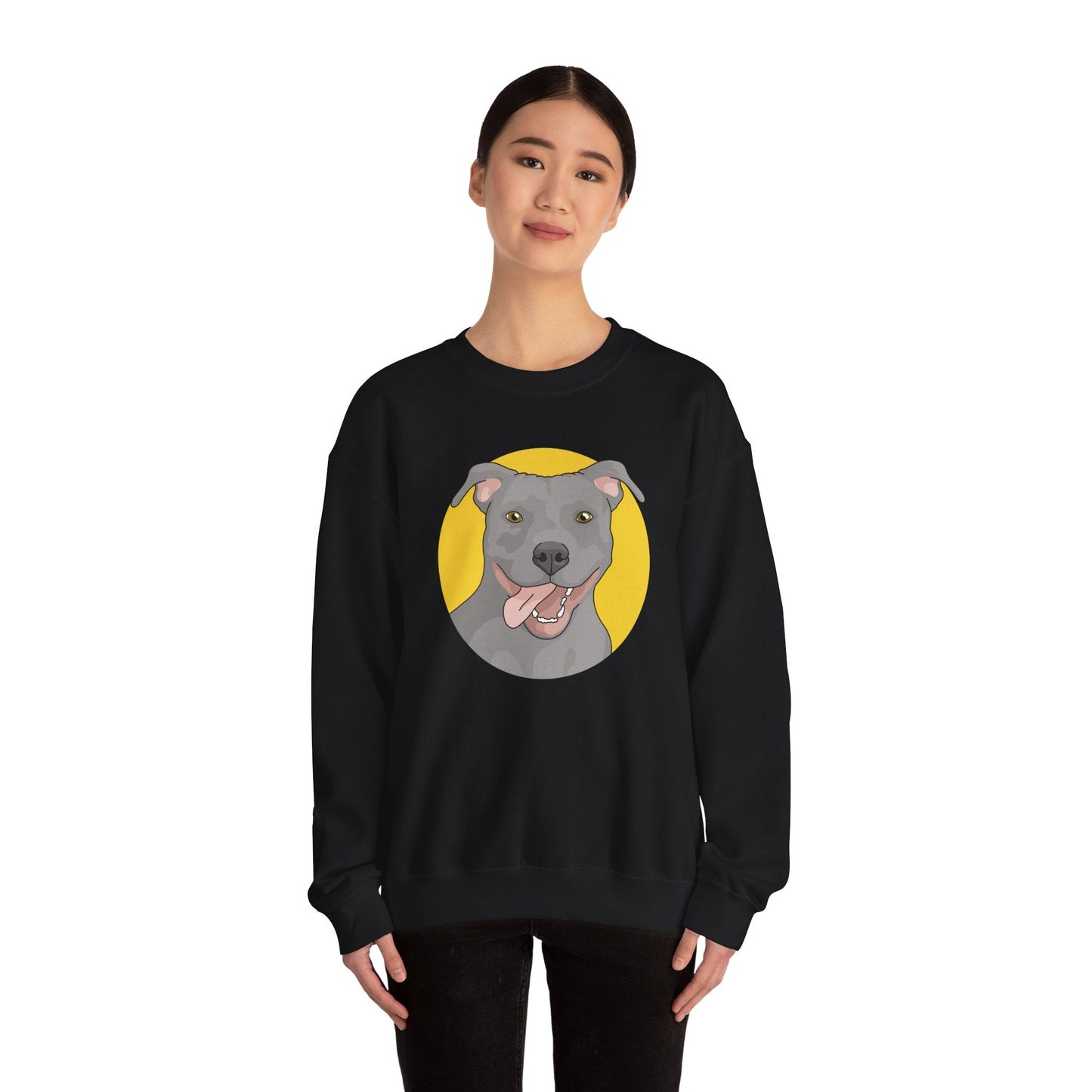 American Pit Bull Terrier | Crewneck Sweatshirt - Detezi Designs-16593846997686366708